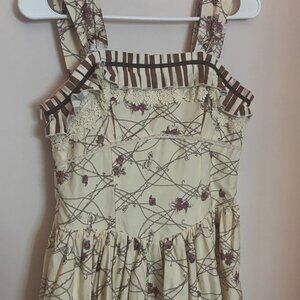 infanta sleeping beauty jsk w/ reversible bonnet and detachable bow (damaged)